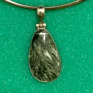 Silver Seraphinite Pendant